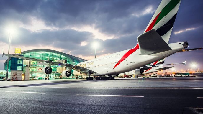 Airbus A380 společnosti Emirates