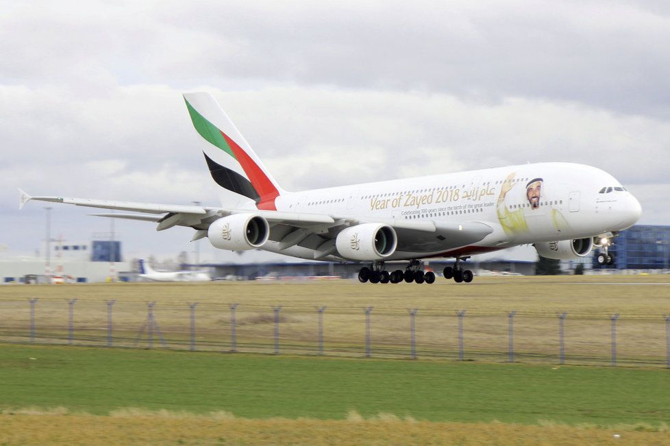 Turbulence potkaly let Emirates z novozélandského Aucklandu do Dubaje. (Ilustrační foto)