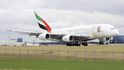 Letadlo Emirates s podobiznou zakladatele Spojených arabských emirátů