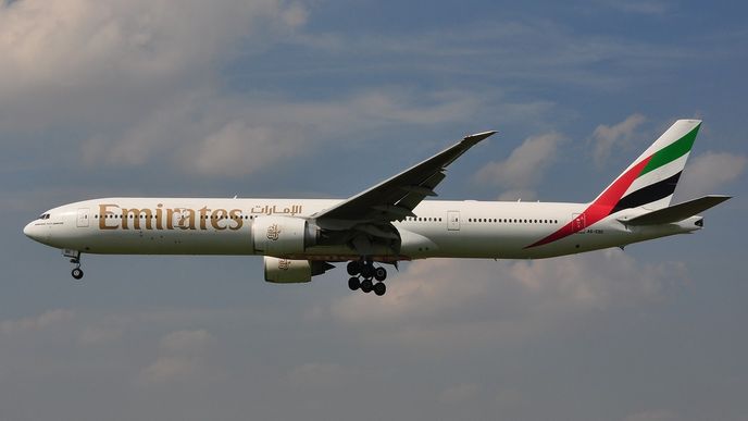 Boeing 777 společnosti Emirates