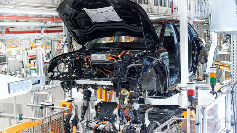 Audi e-tron výroba
