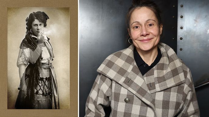 Kniha Emmy Destinn a její autorka Lucia Klein Svoboda Kniha Emmy Destinn a její autorka Lucia Klein Svoboda