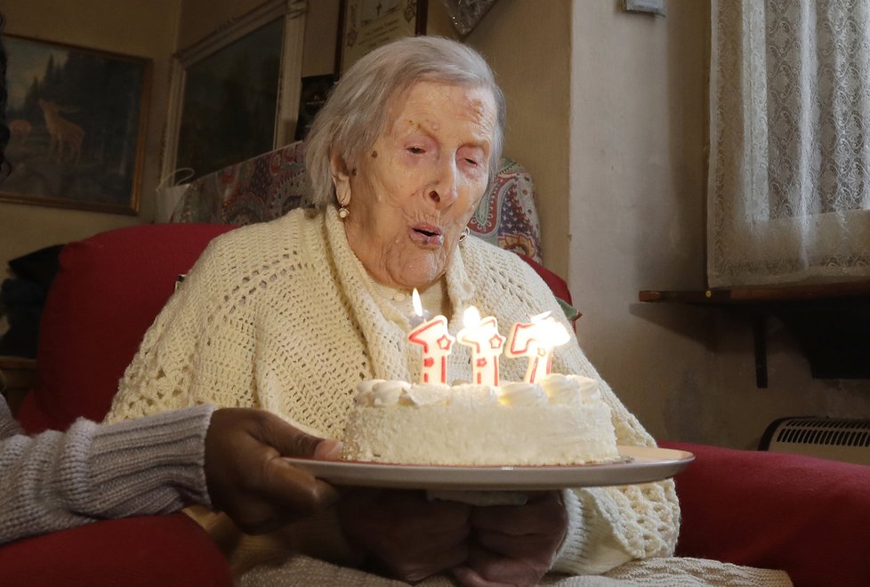 Zemřela Italka Emma Morano, nejstarší člověk na světě