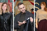 Zimní kolekce Marks & Spencer přilákala hvězdy: Morávková zářila, Navrátil přiběhl s cvočkem