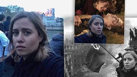 Emma Smetana je terčem posměchu kvůli selfie u hořící katedrály Notre-Dame.