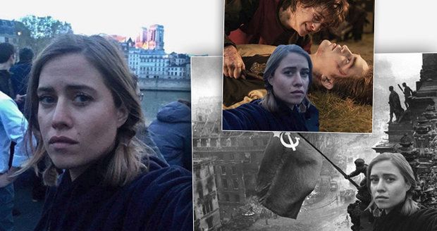 Emma Smetana je terčem posměchu kvůli selfie u hořící katedrály Notre-Dame.
