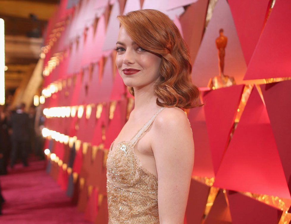 Emma Stone byla z vyhlašování Oscarů v šoku.