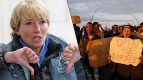 Oscarová herečka se opřela do Britů: Jste rasisté, protože nechcete přijmout více uprchlíků!