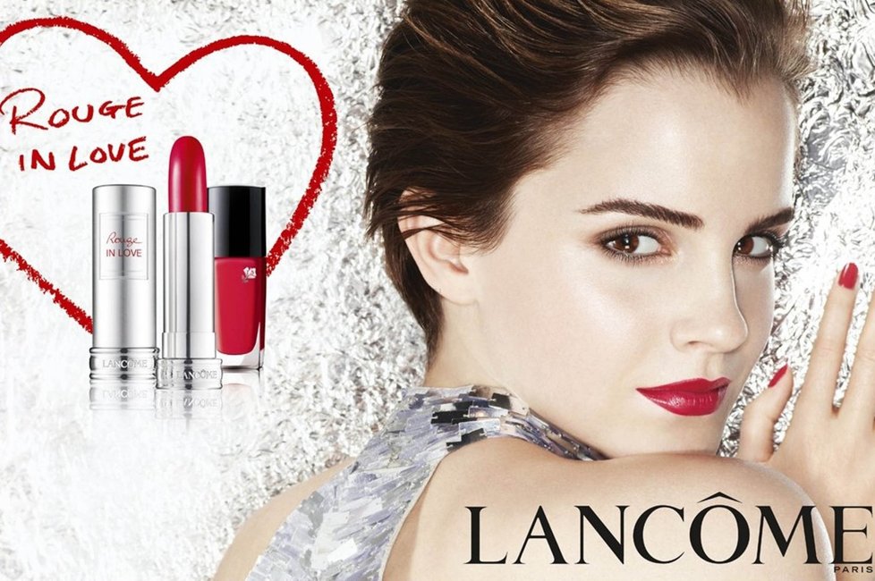 Emma Watson v reklamě na kosmetiku Lancome