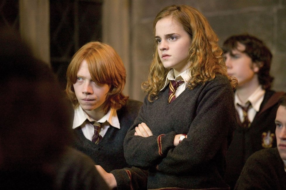 Emma Watsonová jako Hermiona v Harrym Potterovi