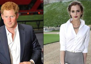 Hermiona Emma Watson asi klofla prince Harryho