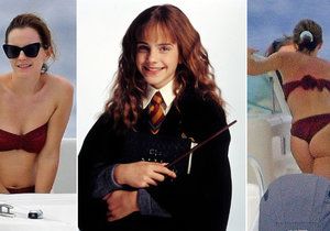 Emma Watsonová v plavkách