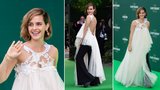 »Hermiona« Emma Watsonová po dvou letech ve společnosti: Oslnila šaty z odpadového materiálu!