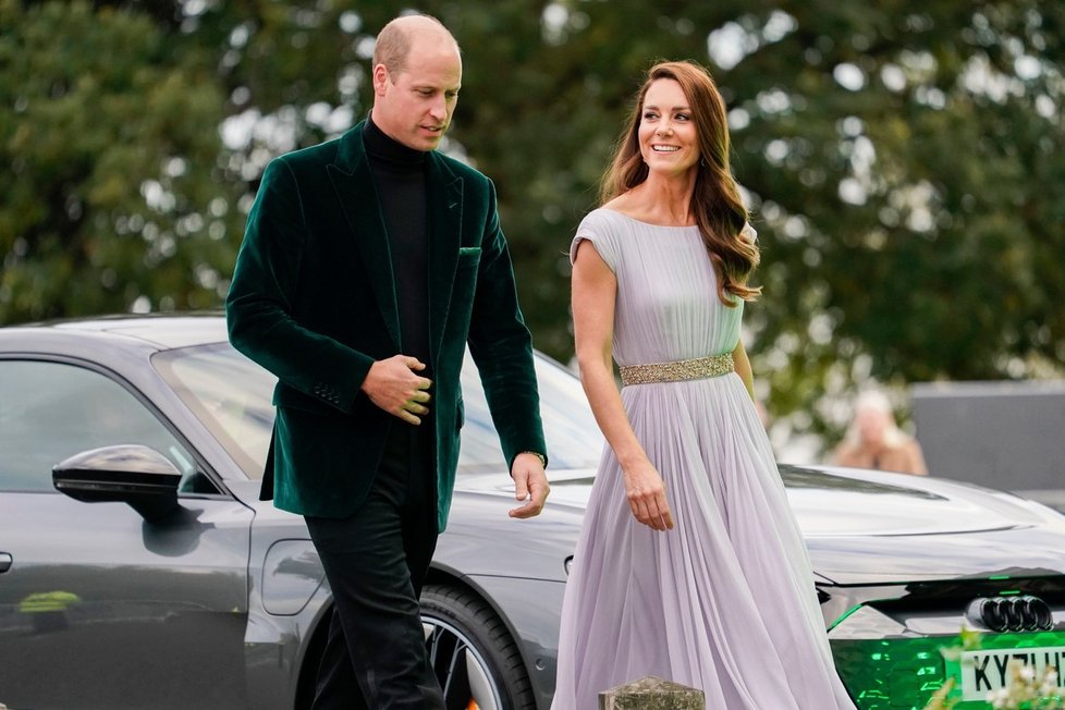 Princ William s Kate Middleton na Earthshot Prize Awards