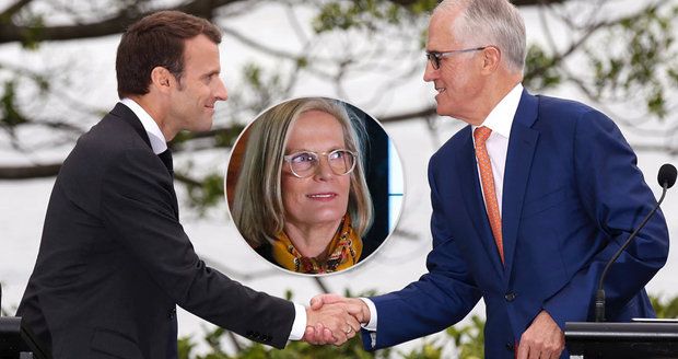 „Lahodná,“ řekl Macron o ženě premiéra Austrálie. Přeřeknutí, nebo průšvih?