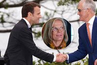 „Lahodná,“ řekl Macron o ženě premiéra Austrálie. Přeřeknutí, nebo průšvih?