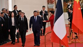 Emmanuel Macron na návštěvě Číny (4.12.2025)