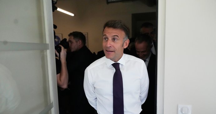 Francouzský prezident Emmanuel Macron