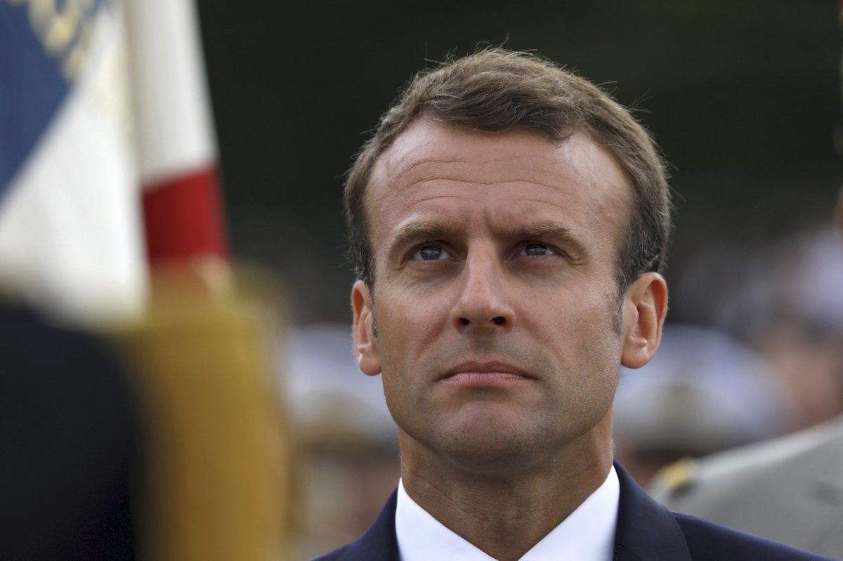 Francouzský prezident Emmanuel Macron.