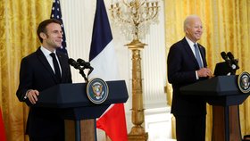 Joe Biden a Emmanuel Macron: Návštěva francouzského prezidenta v Bílém domě (prosinec 2022)