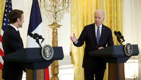 Joe Biden a Emmanuel Macron: Návštěva francouzského prezidenta v Bílém domě (prosinec 2022)