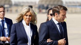 Francouzský prezident Emmanuel Macron na summitu NATO (28. 6. 2022)