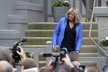 Macronova manželka Brigitte Trogneux byla jeho oporou i během finále prezidentské kampaně