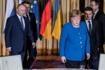Summit ke krizi na Ukrajině, během kterého padla řeč i na srpnovou vraždu Gruzínce v Berlíně.