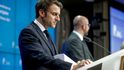 Jednání Evropské rady o agresi Ruska: Francouzský prezident Emmanuel Macron (25.2.2022)