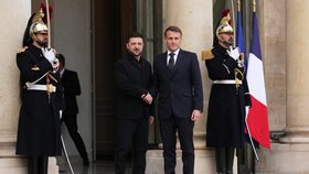 Volodymyr Zelenskyj u Emmanuela Macrona (1. 12. 2025).