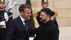 Mír na Ukrajině musí být trvalý, uvedl Zelenskyj po schůzce s Macronem. Na dálku se spojili i s Witkoffem