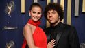 Předávání cen Emmy: Selena Gomez a Benny Blanco Předávání cen Emmy: Selena Gomez a Benny Blanco