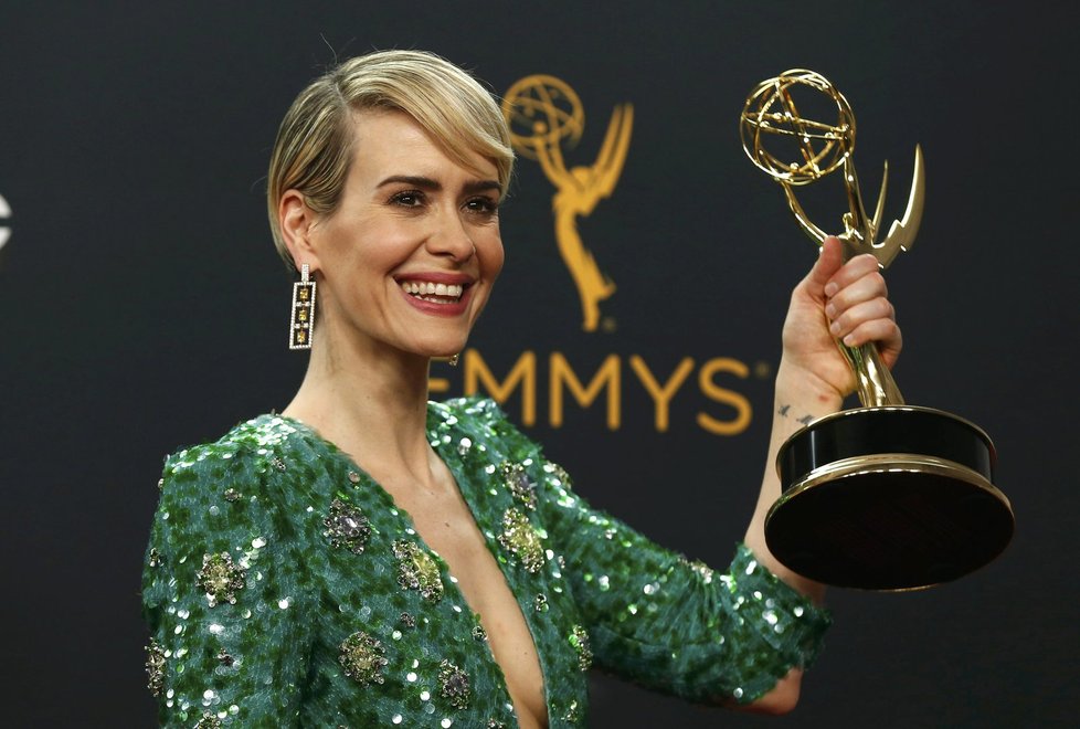 Sarah Paulson jako nejlepší herečka v krátké televizní sérii