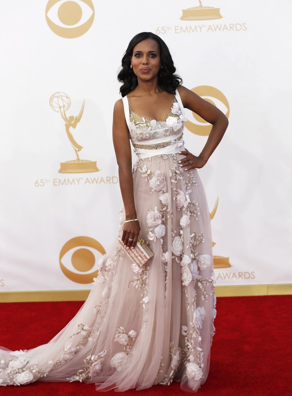 Večerní róba herečky Kerry Washington