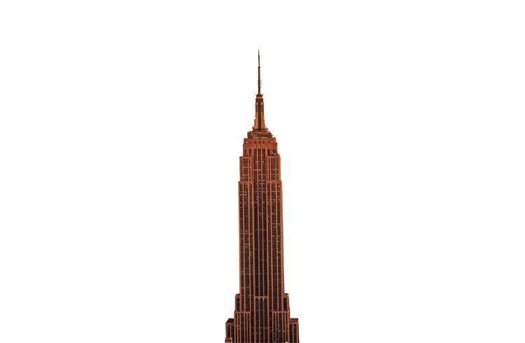 Nejvyšší bod mrakodrapu Empire State Building se nachází ve výšce 443 metrů. Kam se hrabe na korálový útes!