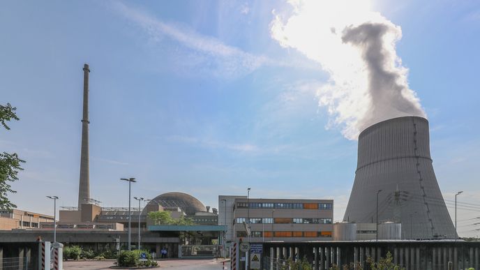 Jaderná elektrárna Emsland v Dolním Sasku je jednou ze tří jaderných elektráren v Německu, které jsou dosud v provozu.