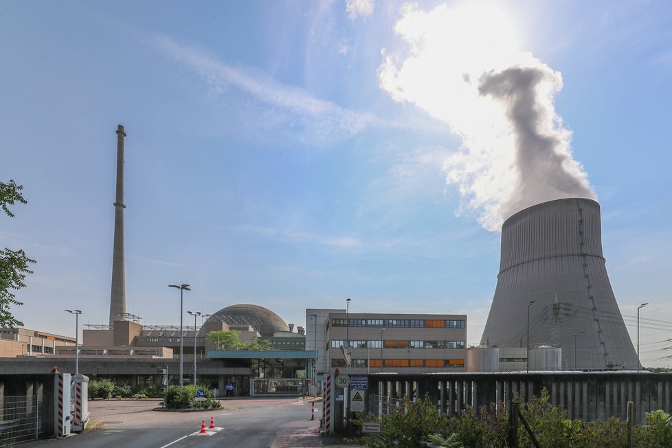 Jaderná elektrárna Emsland v Dolním Sasku je jednou ze tří jaderných elektráren v Německu, které jsou dosud v provozu.