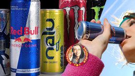 Test energetických drinků: Neplaťte za značku, »nakopnou« vás stejně
