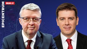 Místopředsedové Sněmovny Jan Skopeček (ODS) a Karel Havlíček (ANO)