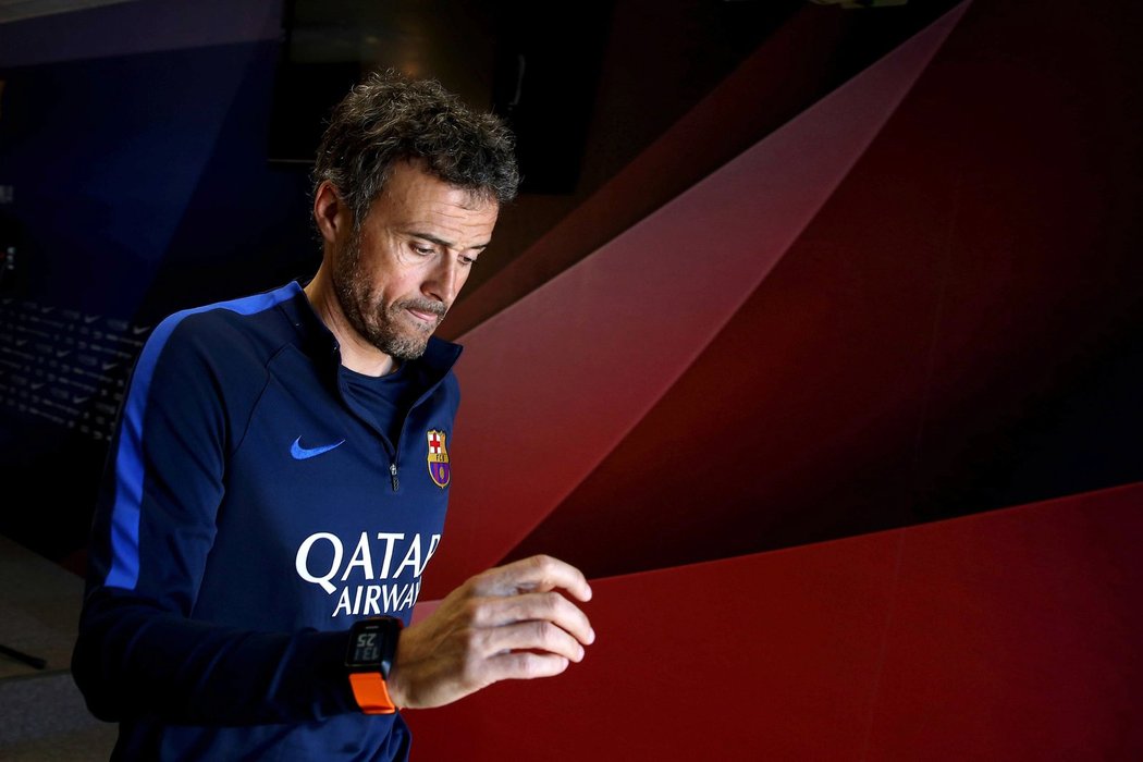 Trenér Barcelony Luis Enrique