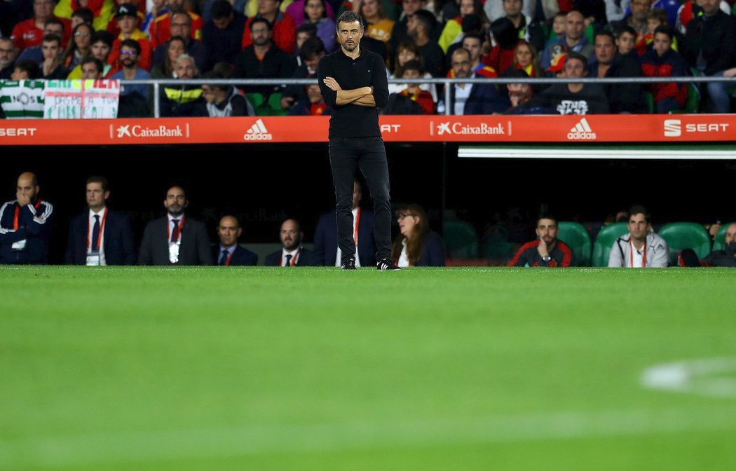 Fotbalový trenér Luis Enrique