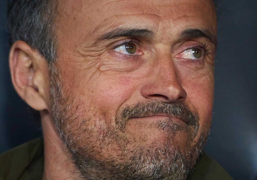 Někdejší vynikající hráč a později trenér Luis Enrique