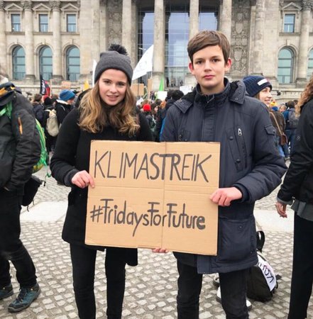 Německá aktivistka Luisa Neubauerová.