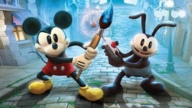 V hopsačce Epic Mickey 2: The Power of Two budete malovat vlastními prsty, pokud to zvládnete!