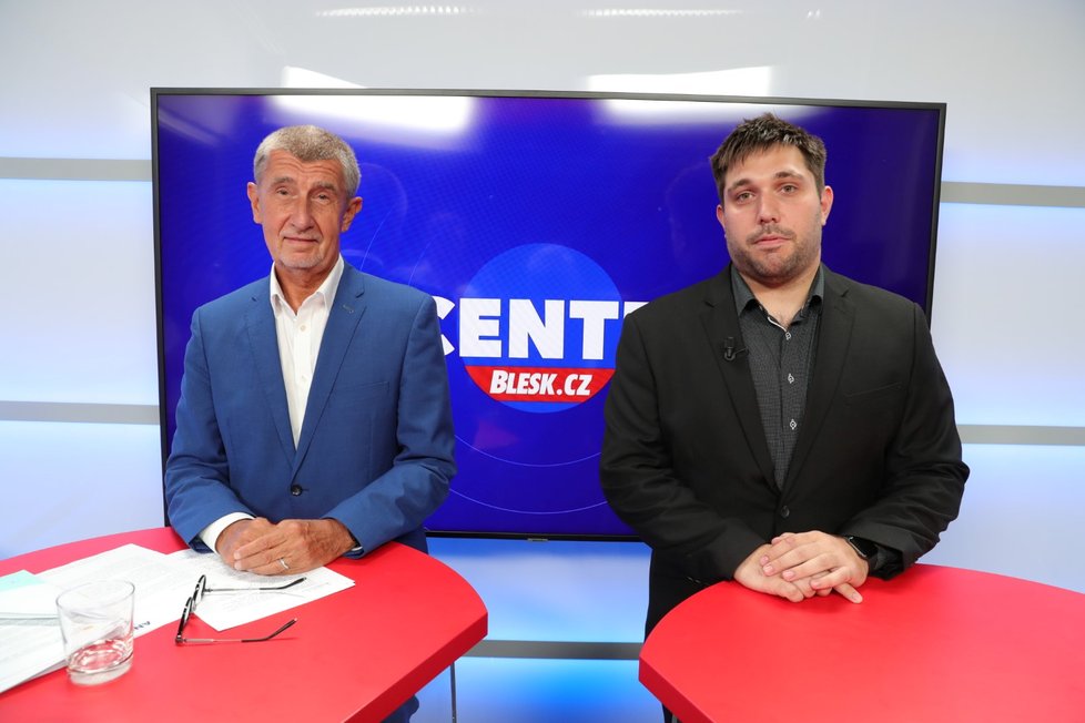 Andrej Babiš v Epicentru Blesku. (18.8.2022)