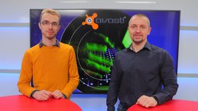Redaktor webu Živě.cz byl hostem pořadu Epicentrum dne 6. 2. 2020. Vpravo moderátor Bohuslav Štěpánek.