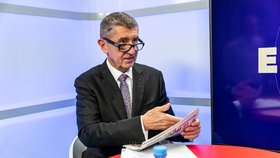 Premiér Andrej Babiš (ANO) byl hostem pořadu Epicentrum dne 5.12.2019.