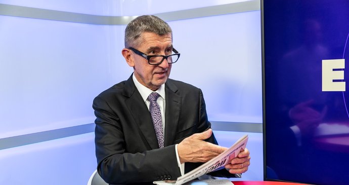 Premiér Andrej Babiš (ANO) byl hostem pořadu Epicentrum dne 5.12.2019.