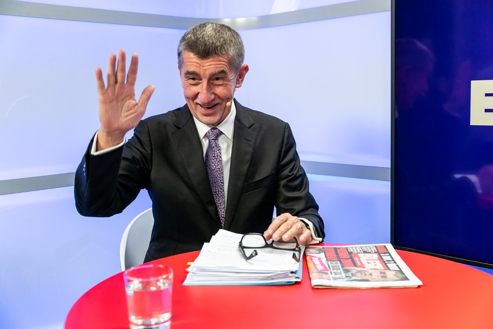 Premiér Andrej Babiš (ANO) byl hostem pořadu Epicentrum dne 5.12.2019.