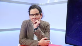 Ředitelka Herzlova centra izraelských studií na Univerzitě Karlově Irena Kalhousová v Epicentru 11.3.2022
